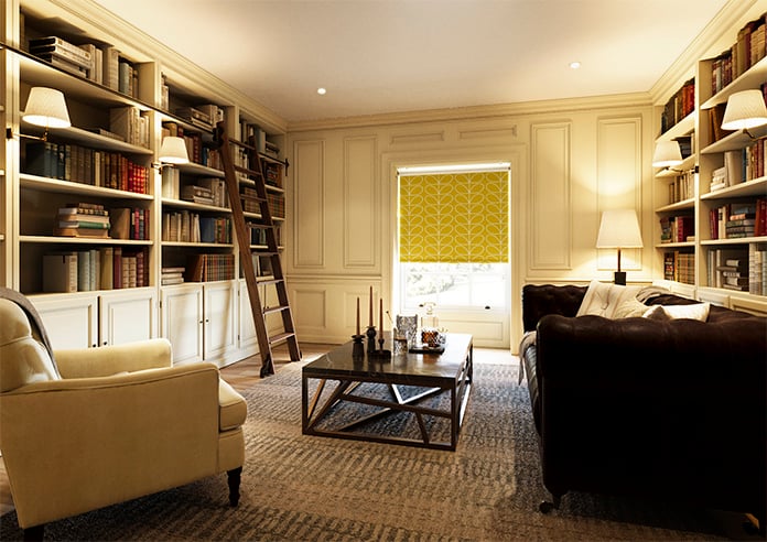 Orla Kiely Jumbo Linear Stem, Sunflower - Twist&Fit Roller Blind - Image 7